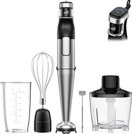 BESROY Frullatore a Immersione 5 in 1, 1100W