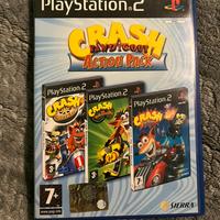 Crash Bandicoot Action Pack PS2 PAL ITA