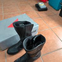 Stivali moto in pelle Dainese goretex