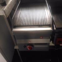 Fry top professionale a gas DIAMOND EQUIPMENT