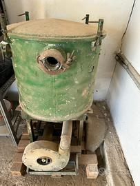 Zolfatrice / Impolveratrice d'epoca a motore