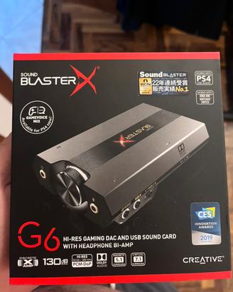 CREATIVE G6 7.1 HD Gaming DAC e scheda audio