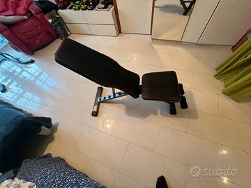 panca addominali,regolabile,multifunzionale