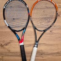 2 racchette da tennis Head Radical Team+Tecnifibre