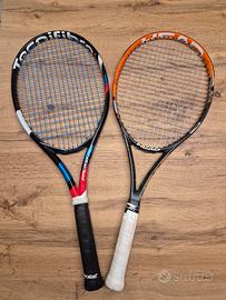 2 racchette da tennis Head Radical Team+Tecnifibre
