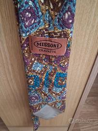 Cravatta uomo in fantasia  Missoni 