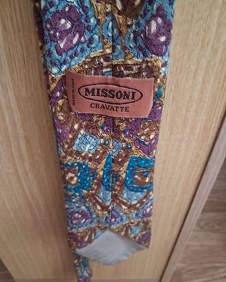 Cravatta uomo in fantasia  Missoni 