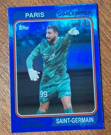 Carta Topps Gianluigi Donnarumma PSG numerata 119/