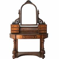 Toletta in radica di noce, Inghilterra, fine '800