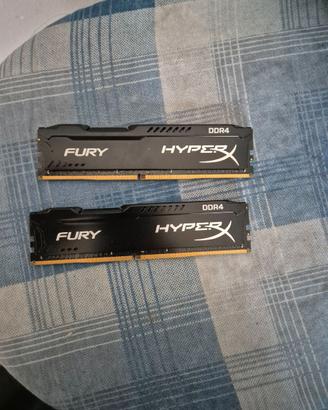 Ram ddr4 hyperx fury