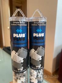 2 Confezioni Plus-Plus Greyscale Gioco Costruzioni