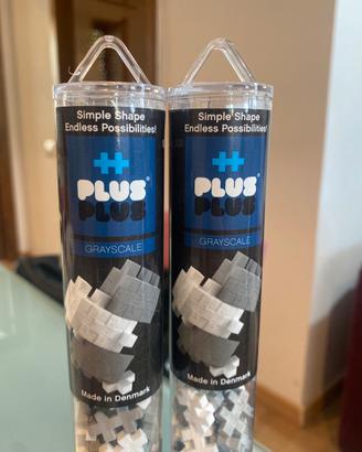 2 Confezioni Plus-Plus Greyscale Gioco Costruzioni