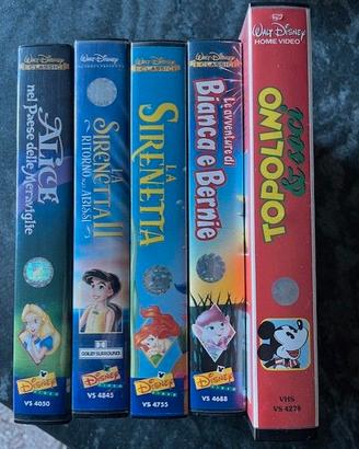 VHS Disney Originali