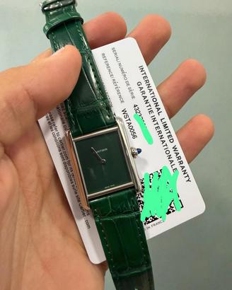 Cartier Tank Must Green