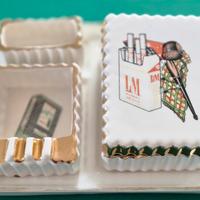 Set da fumo vintage in ceramica anni '60