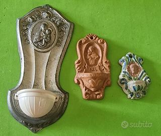 Acquasantiera anni '40-'60 + 2