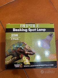 Lampade riscaldanti per rettili 25w