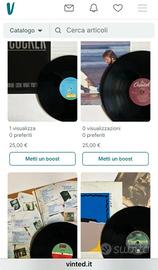 Collezione dischi 70-80