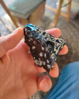 Ossidiana fiocco di neve