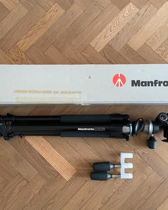 Treppiedi Manfrotto 055XPROB con testa 804RC2