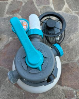 Pompa piu filtro a sabbia per piscina