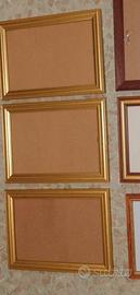 3 Cornice Legno quadro dipinto foto poster disegno