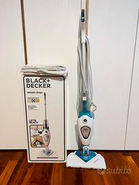 Pulitore/scopa a vapore +5 panni