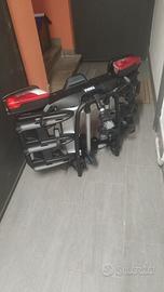 carrello portabici per gancio traino