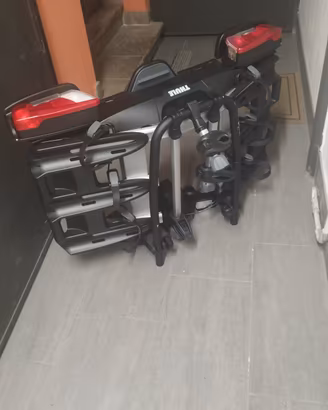 carrello portabici per gancio traino