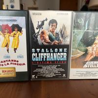 3 videocassette da collezione