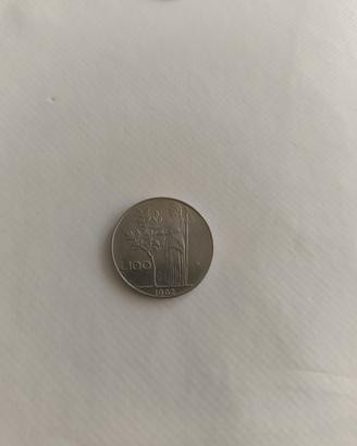 100 Lire 1962 Minerva – Rara 