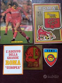 adesivi stickers Roma calcio Conti cartolina - Collezionismo In vendita a  Bergamo