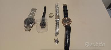 Set di 5 orologi vari