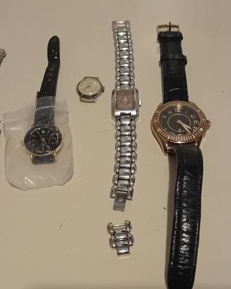 Set di 5 orologi vari