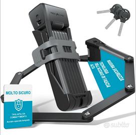 Lucchetto bici pieghevole 120 cm.