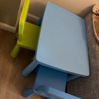 Tavolino con 2 sedie ikea