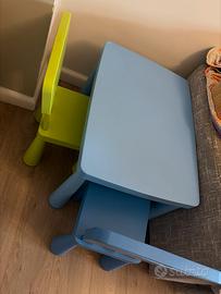 Tavolino con 2 sedie ikea