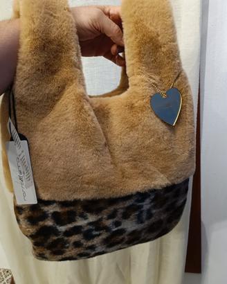 borsa pelliccia 