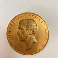 Medaglia bronzo dorato