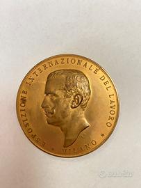 Medaglia bronzo dorato