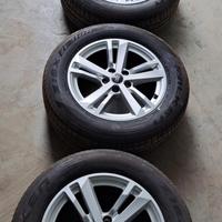 4 cerchi in lega 17 originali audi q3 2020