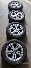 4 cerchi in lega 17 originali audi q3 2020