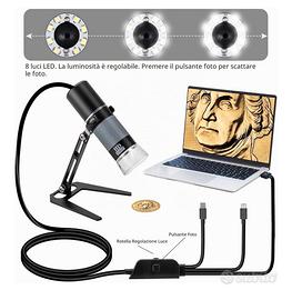 Microscopio Digitale 1080P USB Portatile Nuovo