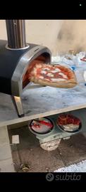 Forno compatto pizza a pellet Ooni Fyra 12 + pala