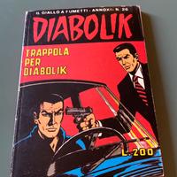 Diabolik. Trappola per Diabolik. Anno XII. n. 26