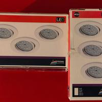 FARETTI LED  GU10  ORIENTABILI DA INCASSO (2 set)