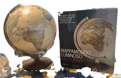 Mappamondo Luminoso "Antiquus" Tecnodidattica 30cm
