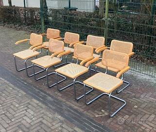 8 Sedie CESCA B64 MDF ITALIA Milano