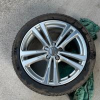 Cerchi Audi 18 + gomme invernali pilot alpin 5