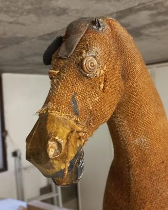 Vecchio cavallo imbottito